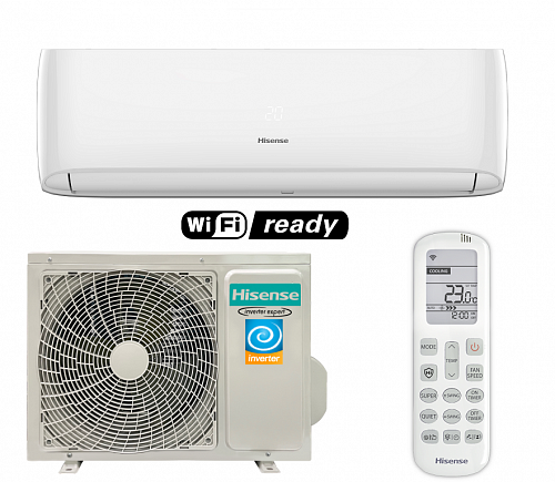 Кондиционер настенный Hisense AS-07UW4RYRCA00 WI-FI от интернет-магазина ClimateON